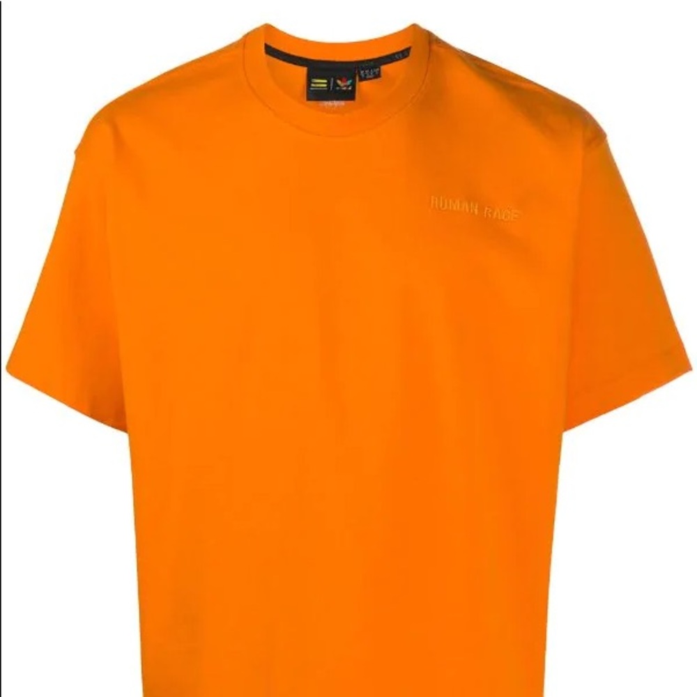 adidas Pharrell Williams Basics Tee Bright Orange